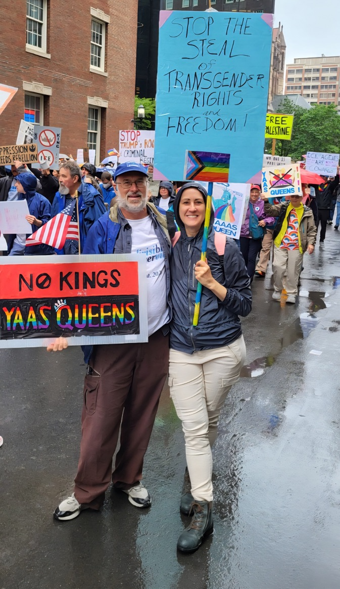 Indivisible Somerville at Stop the Steal protest